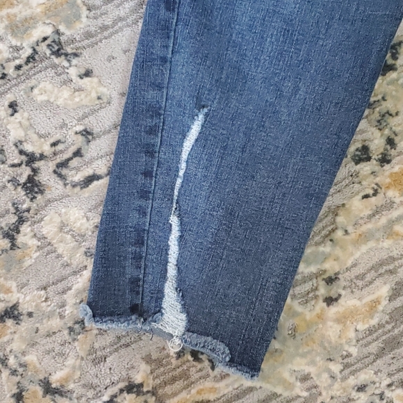 SOLD!!! LANE BRYANT Distressed Skinny Jeans - Picture 3 of 9